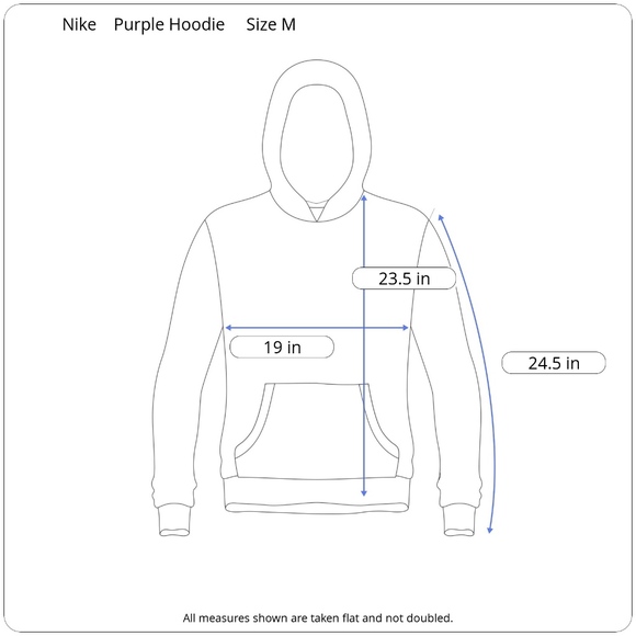 [Nike] The Athletic Dept Purple Zip Up Hoodie - Picture 8 of 8